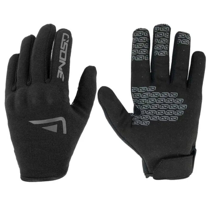 Gants moto Mi-saison Noir - Homologué CE