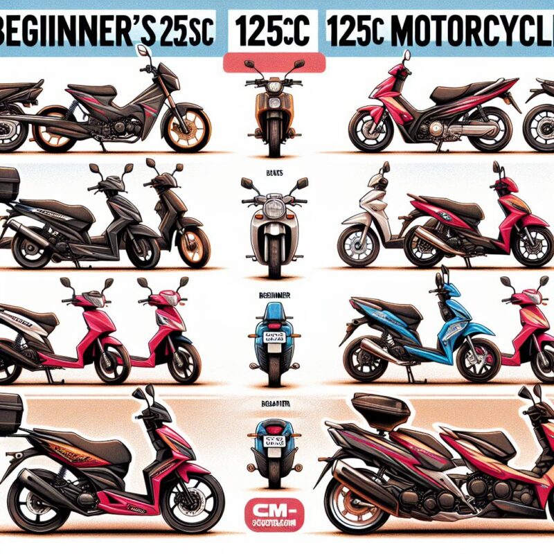Comparatif moto 125 débutants