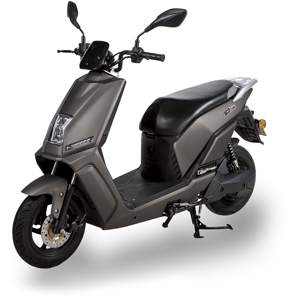 Pink Me gris 3-4_logo Scooter PinkME PRO – Image 1